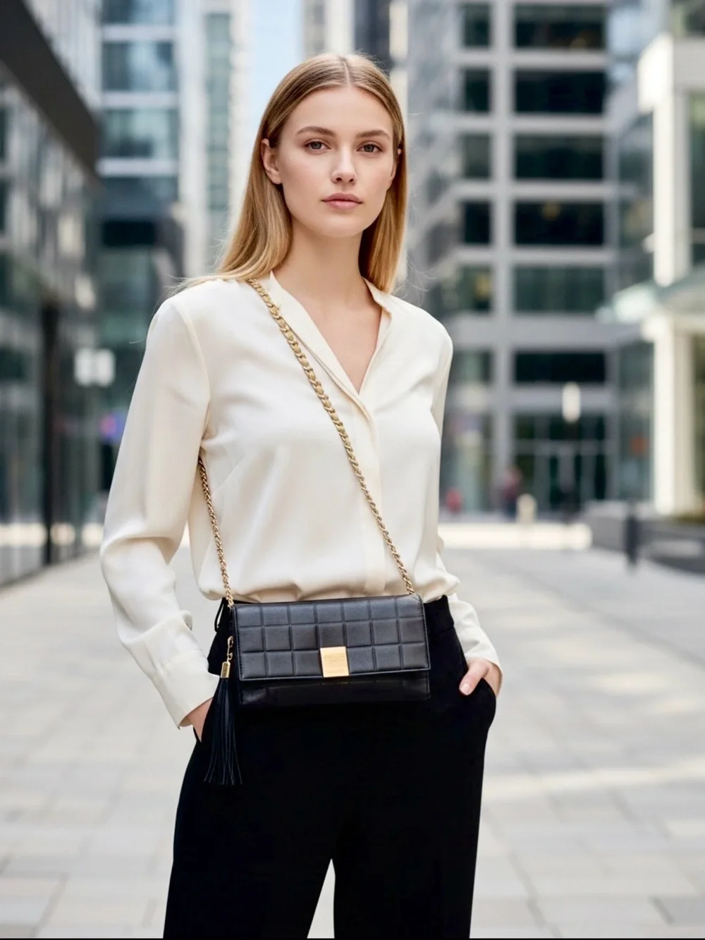 Chanel Chocolate Bar Long Wallet